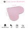 6pcs Leather Bookmarks for Women with Heart Shape, Cute Corner Bookmark, Book Accessories for Reading Lovers, Book Markers for Women